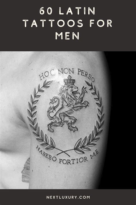 latin tattoos and their meaning|latin phrases tattoo men.